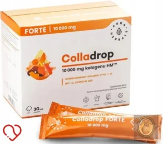 kolagen rybi morski 10000 mg z koenzymem q10 w saszetkach — zdjęcie 1