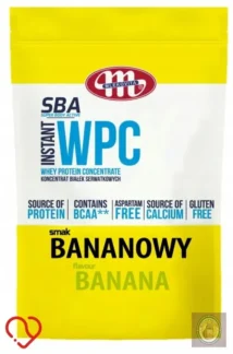 Odżywka białkowa WPC bananowa 700g – koncentrat białka serwatki — zdjęcie 1