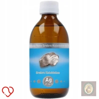 Srebro koloidalne 25 ppm płyn 300 ml do codziennego wsparcia — zdjęcie 1