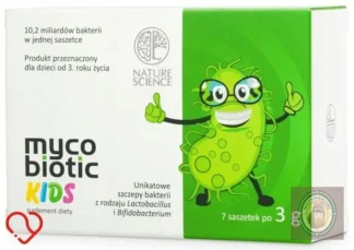 Mycobiotic Kids probiotyk dla dzieci z Lactobacillus — zdjęcie 1