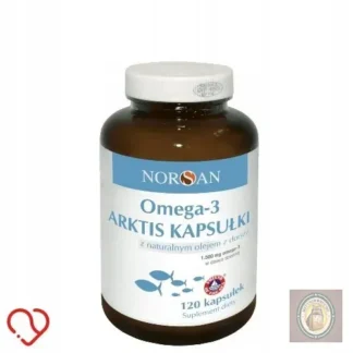 Tran z dorsza arctic omega-3 na odporność 120 kapsułek — zdjęcie 1