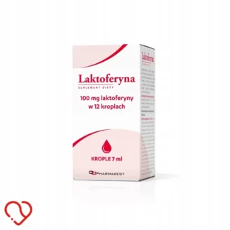 Laktoferyna 100 Mg Krople 7 Ml Odczynnik Chemiczny — CAS 339615-76-8 — C141H226N46O29S3 — odczynnik chemiczny