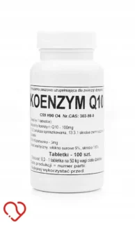 Koenzym Q10 Naturalny 100Mg Do Suplementacji Serca — CAS 303-98-0 — C59H90O4 — odczynnik chemiczny