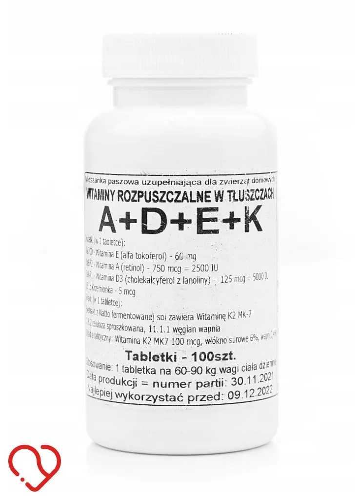 Podkowa Witamina Adek A D3 E K2 Mk7 Zdrowe Mocne K — CAS 68-26-8 — C20H30O — odczynnik chemiczny